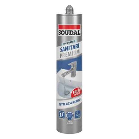 SILICONE NEUTRO SANITARI SOUDAL 300 ml - Bianco - SOUDAL