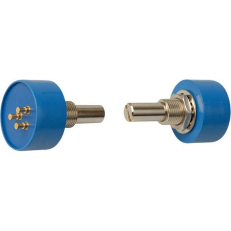 Potenziometro lineare 2k 1w 15% Albero 6,35 mm con stop 1610-2k-stop
