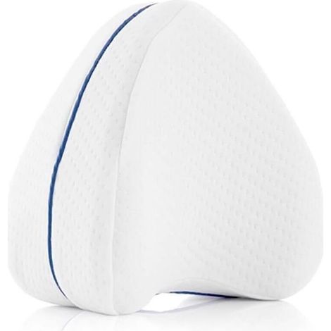 Coussin orthopédique pour dormir sur le côté – Mousse à mémoire de forme – Soutien des jambes et genoux – Housse amovible et respirante (1/4)