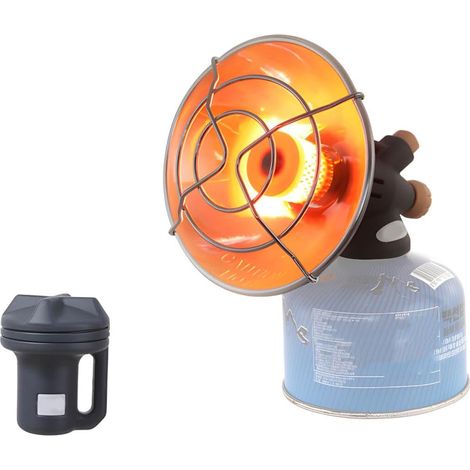 Réchaud de camping portable avec flamme réglable pour la cuisson, le chauffage et l'ébullition en alliage d'aluminium, allumage rapide (1/5)