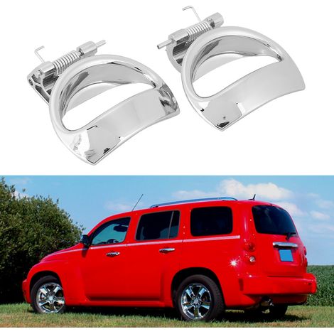 Manija interior cromada para puerta, 2 piezas, 19299614/19299613 para Chevrolet HHR 2006-2011 (1/5)