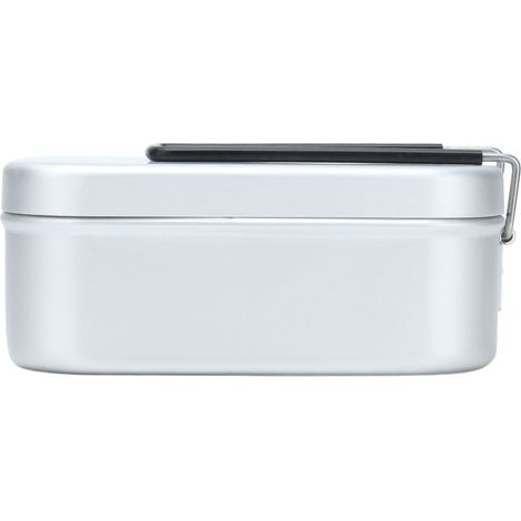 Rechteckige 800-ml-Aluminium-Lunchbox, ideal für Camping und Picknicks (1/5)