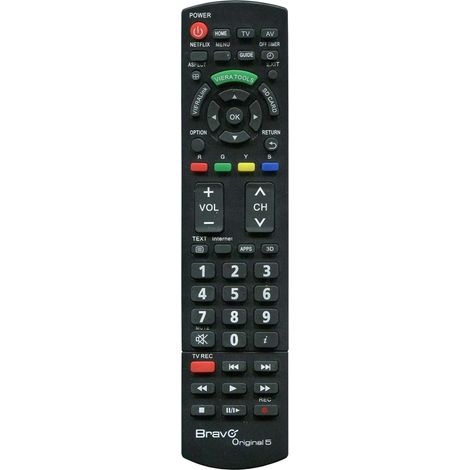 Q.TA' 1 TELECOMANDO TV BRAVO ORIGINAL 5 PANASONIC