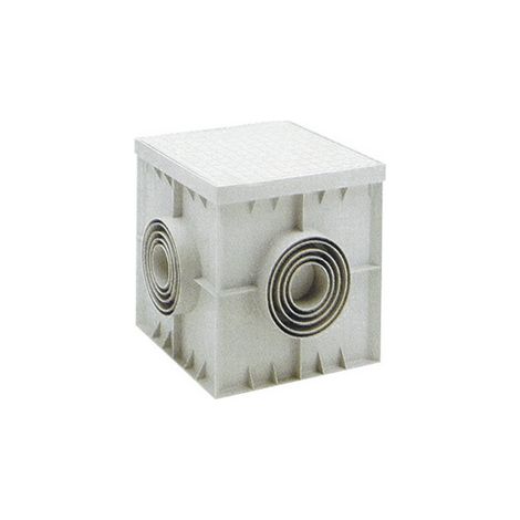 Pozzetto monolitico in pp con chiusino cm. 55 x 55 (1/2)