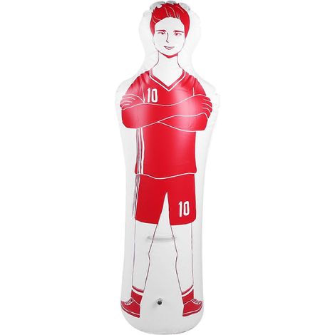 Aufblasbare Fußballtrainingspuppe, 40 x 160 cm PVC-Boxsack, Boxsack, 0,35 m Dribbling-Gegner, Fußballtrainingsausrüstung (1/5)