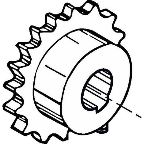 Pignon 1/2” Z20 - Acc. Mec 200Lb FADINI