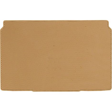 Tapis de coffre en EVA beige alvéolé pour Peugeot 208 II Berline (à partir de 2019) (1/5)