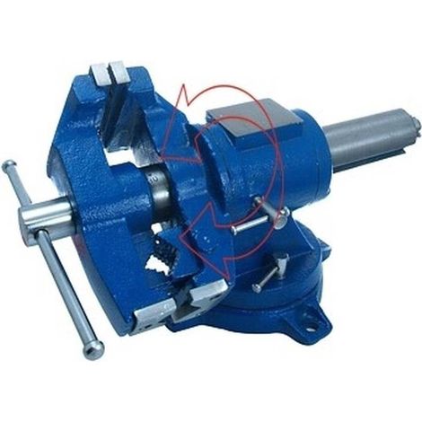 Etau Parallèle 100 mm - Fonte - 15.5 kg - Mâchoires Pivotantes - Beast