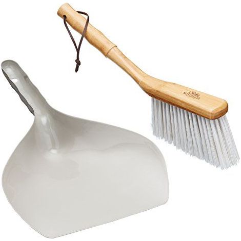 Living Nostalgia KitchenCraft Ensemble pelle et brosse traditionnel (1/2)