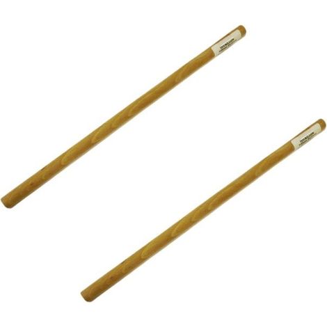 Tourillons pour tissage - GRAINE CREATIVE - 30 cm x Ø 12 mm - Lot de 2 - Beige - Multicolore