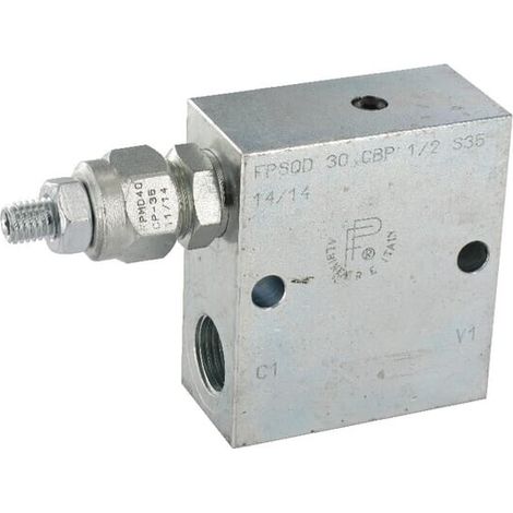 V谩lvula de secuencia acero 1/2 FLUIDPRESS FPSQD10001ST (1/5)