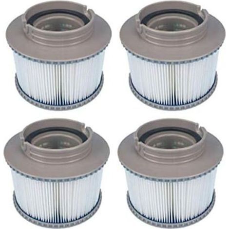 Lot de 4 filtres de Remplacement pour Spa pour MSPA FD2089, Pompe à Cartouche filtrante pour MSPA Tous Les spas actuels (1/4)