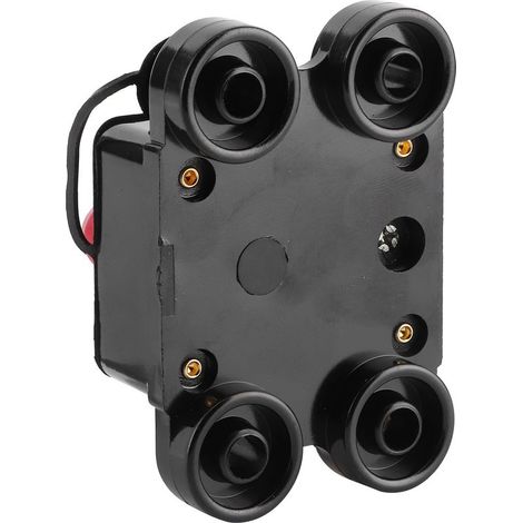 Porte-fusible automatique 12V-24V pour système audio voiture et bateau, disjoncteur 30A, dimensions 78x51x38mm (1/5)