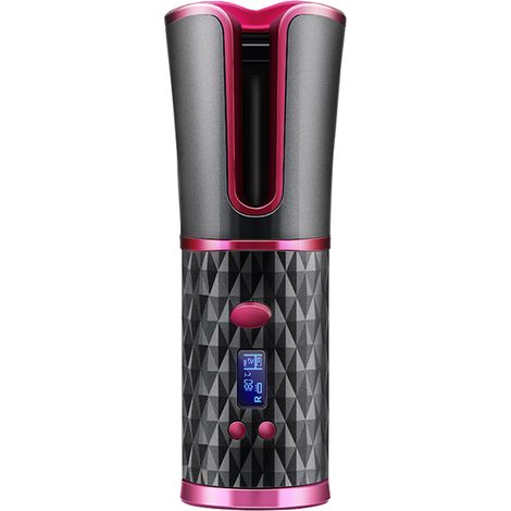 Boucleur sans fil rotatif automatique USB rechargeable fer à friser sans cordon ondulateur cheveux (1/5)