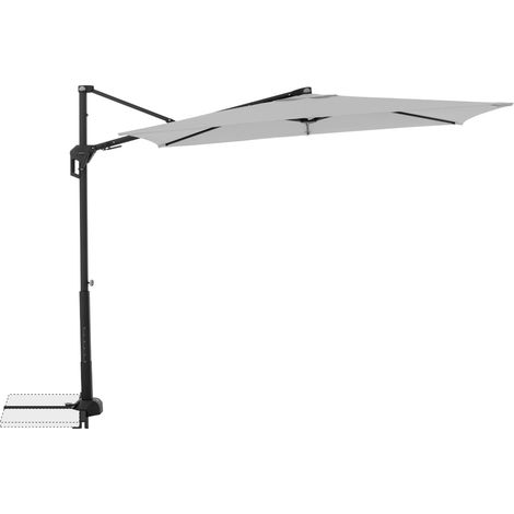 Doppler Pendelschirm "Active City Green Edition" 240 x 135 cm, hellgrau, Bezug aus 100% Polyester, Gestell aus Aluminium, Gewicht 17,6 kg (1/5)