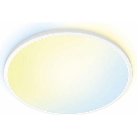 WiZ SuperSlim Deckenleuchte Tunable White 3800lm (929003226901) (1/5)