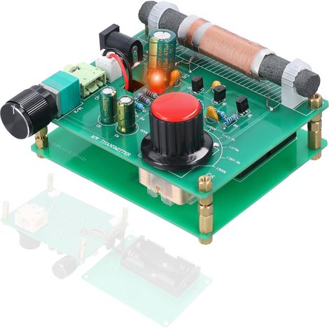 Émetteur radio AM à modulation d'amplitude, émetteurs AM expérimentaux, source de signal AM, circuit imprimé DIY, station radio, récepteur SDR, outils de débogage et de réparation (1/5)