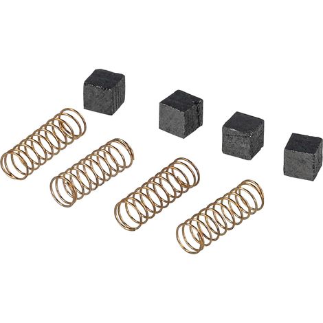 vhbw 4x Carbon Brush 2 x 2 x 2 mm compatible with Trix Minitrix Spur N model making toy train, toy