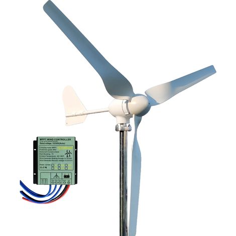 Générateur d'éolienne, Solution énergétique hors réseau, Construction durable (1/2)