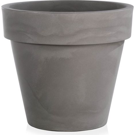 Vaso Ø40x35 cm in Polietilene Tulli Vaso Standard One Essential 40 Cappuccino (1/4)
