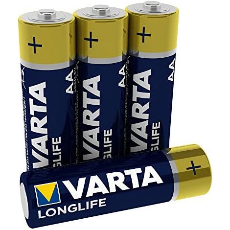 VARTA - Pile alcaline Longlife LR06/AA blister de 4