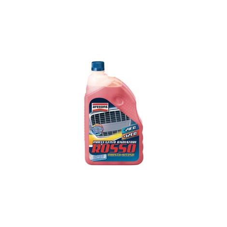LIQUIDO PROTETTIVO ANTIGELO PER RADIATORI ROSSO- - lt.2 - 6 pezzi AREXONS