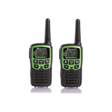 Transceptor Midland XT30 I2MDLACTC02502 de 16 canales, negro y verde