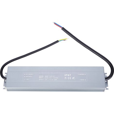 Alimentation LED HRUW-150W-12V 100-264 V CA étanche IP67 Transformateur de commande LED (1/5)