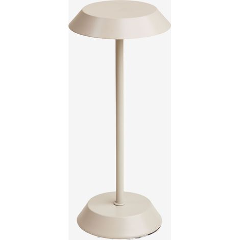 SKLUM Kabellose LED-Tischlampe aus Eisen Oravella Beige Tapioca                                  