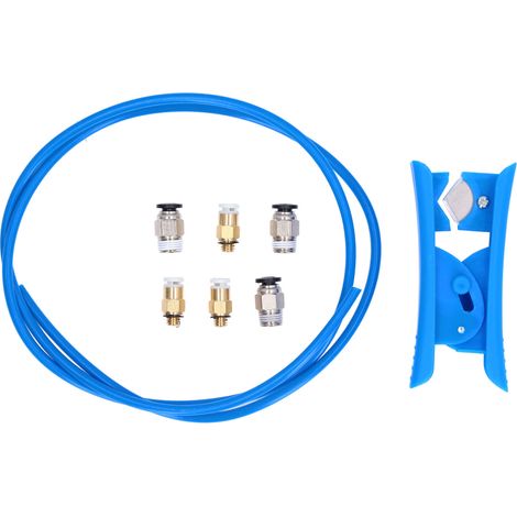 Tube PTFE avec coupe-tube, raccords pneumatiques kit d’alimentation à distance pour imprimante 3D (1/5)