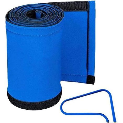 2PCS Couverture de main courante, antidérapante, protection garde-corps, pour rampe et échelle de piscine (1/4)