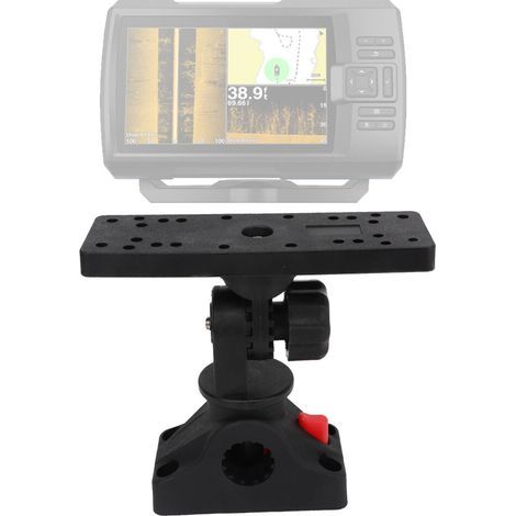 Base de montage universelle rotative à 360° pour sondeur de pêche, adaptée aux bateaux et facile à installer. (1/5)