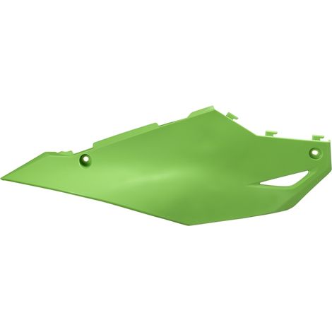 Paneles laterales traseros Polisport kxf 450 24 25, color verde, duraderos.