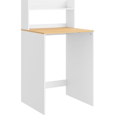 SoBuy Meuble de buanderie 1 shelf Blanc 65x60x126cm Moderne BZR224-WN (1/5)