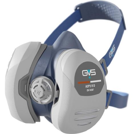 Maschera GVS Elipse con filtri A2P3 sostituibili, taglia M/L