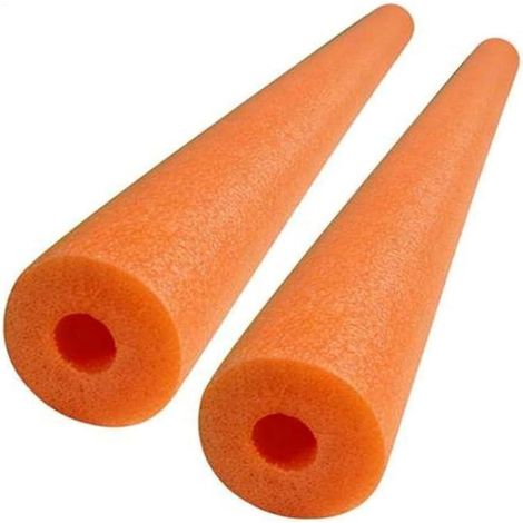 Poolnudeln – 2 Stück – EPE-Schaum – Hoher Auftrieb – Wassersport und Freizeit – 120 x 6 cm (1/4)