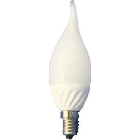 Kit 10 Ampoules Windstorm Verre Opaque E14 4w Lumière Blanc Chaud (1/2)