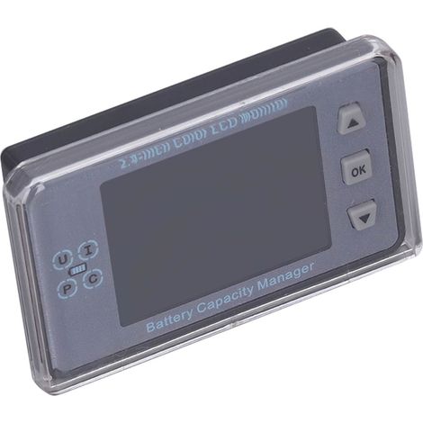 Voltmeter, Coulometer, drahtloser Batteriekapazitätsmanager mit 2,4-Zoll-Farb-LCD-Bildschirm, 500 V, 200 A (1/5)