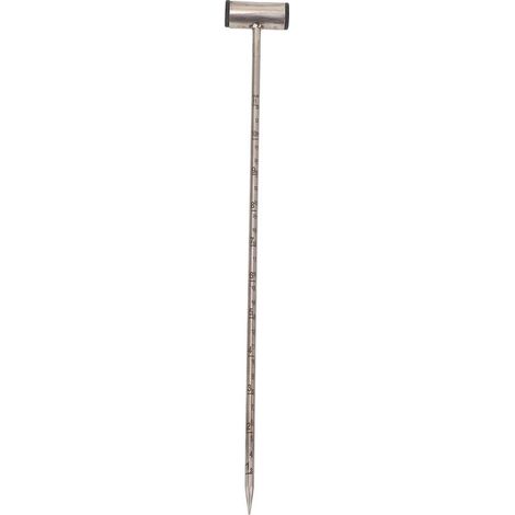 Tige en acier inoxydable d'échantillon de mètre d'humidité de sonde de sol de 14 pouces pour la poignée en forme de T de ferme de plante de jardin (1/5)