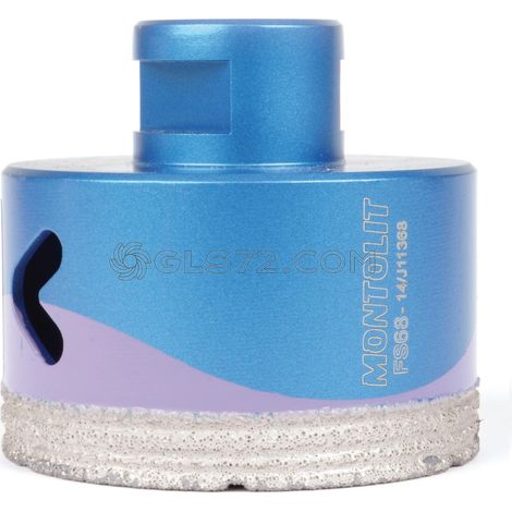 FRESA DIAMANTADA PARA PERFORACIŽôN EN SECO Y HUMEDAD Žÿ 68 MONTOLIT MONDRILLO FS68 (1/2)