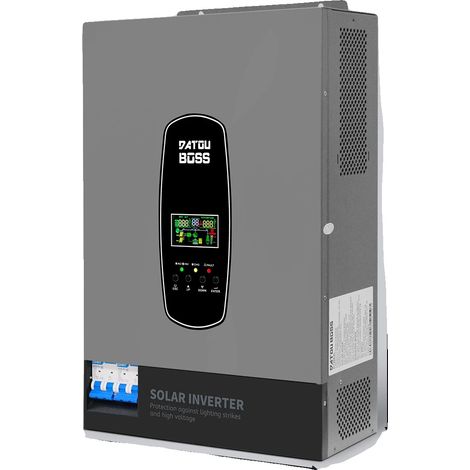 Inversor solar híbrido, onda sinusoidal pura, controlador MPPT de 120 A, 6200 W, 48 V (1/2)