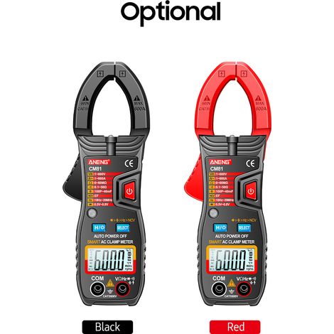 ANENG CM81 – Intelligentes Wechselstrom-Zangenmultimeter, Multimeter-Typ, 6000 Counts, Auto Range Voltmeter, 600A Amperemeter, Widerstandsmesser mit Taschenlampe. (1/5)