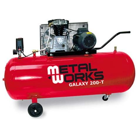 Compresor Profesional Trifásico 200L 4HP Galaxy 200 T  METALWORKS (1/2)