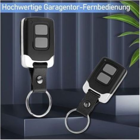 Télécommande de remplacement pour porte de garage : Notre télécommande de porte de garage fonctionne avec 433.92MHz et est co