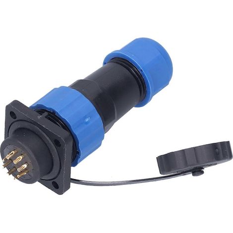 Wasserdichter quadratischer Stromanschluss für Luftfahrtanwendungen, Schweiß- und Industrieadapter 250 V 5 A SP20