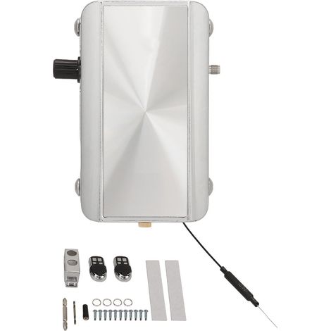 Serrure électronique sans fil 908TTLOCK Acier inoxydable robuste Serrure connectée anti-effraction avec 2 télécommandes pour maison (1/5)