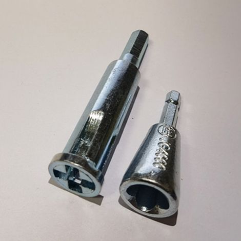 Connecteur parallèle, outil universel pour électricien, accessoire pour câblage parallèle, connecteur rapide sans pelage, connecteur à torsion, connecteur hexagonal (lot de deux) (1/5)
