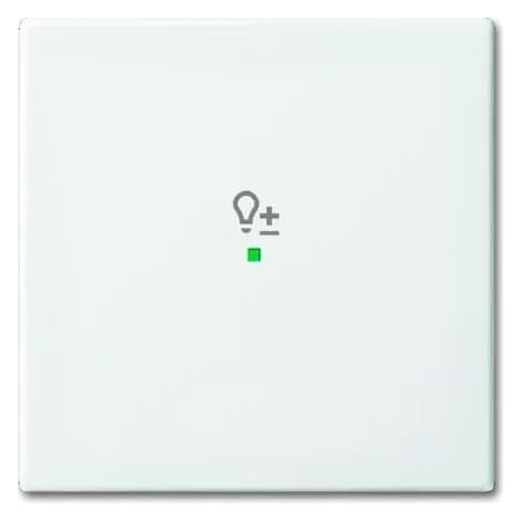 BUSCH-JAEGER Wippe 6234-10-914, Symbol Dimmer, free@home, alpinweiß (1/2)
