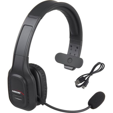 Auriculares bluetooth Audiocore con micrófono, QCC3020, ANC, AVRCP, A2DP, HSP, HFP, códec SBC AAC, AC864