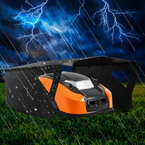 TolleTour Cortadora de Césped Garaje Cubierta Toldo Protección contra la Lluvia Profesional 786034CM Robótica Cortacésped Techo (1/5)